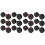 12Pcs Universal Typewriter Ribbon Twin Spool Typewriter Ribbon Replacement for Most Typewriter (Black-Red,Black) 2