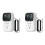2X Digital Temperature Controller,15A/1800W Thermostat Outlet Plug,-40-210, Cyclic Timing/Countdown US Plug 2