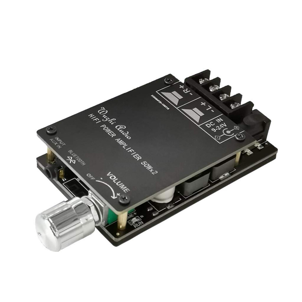 Dollatek Hifi Wireless Bluetooth 5.0 Tpa3116 Digital Power Audio Amplifier Board Tpa3116d2 50Wx2 Stereo Amp Amplificador Home Theater 5009593632778