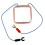 3X Square Coil Copper Coil Electromagnetic Experimental Instrument Physics Teaching Tool Square Coil Instrument 2