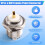 UHF Female SO239 Flange Mount RF Connector Adapter Test Converter Panel Chassis Mount Handle RF Coax Cable 10Pcs 5