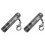 2X LED Keychain Flashlight COB Drop-Resistant Ultra Compact Keychain Light Batteries Included Rechargeable Flashlight 1