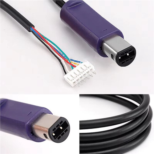 2pc Game Console Cable for GameCube for NGC GC Game Controller Extension  Gamepad Replacement Cord 3 Meters