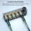 Cubilux Bidirectional 4-Channel 6.35mm Audio Switcher, Passive 5
