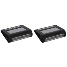2X Car Air Purifier Solar Air Cleaner with Ozone and Negative Ion Odor Elimination with Number Plate Car Accessories