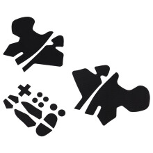 2X Controller Grip Tape for Flydigi APEX 5 Classic Version Wireless Gaming Handle Grips Non-Slip Stickers