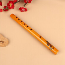 50-Pack Chinese Traditional 6-Hole Bamboo Flute Recorder Clarinet Student Musical Instrument Wood Color