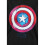 Captain America (7-8 Years, Black) Captain America Childrens/Kids Drip Shield Pull Over Hoodie 6