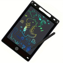 (Black) 8.5-inch Color LCD Doodle Tablet - Erasable Writing Board, Drawing Board, Educational Art Toy for Teens, Perfect Gift