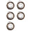 5pcs 10mm Width HSS Drill Press Quill Feed Return Coil Spring Assembly 1