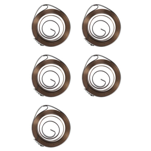 5pcs 10mm Width HSS Drill Press Quill Feed Return Coil Spring Assembly