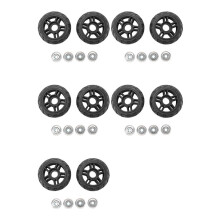 Ruote per Valigie 5 Paio di Ruote di Ricambio per Valigie per Valigie Ruote per Assi di Riparazione Deluxe Ruote per Attrezzi di Riparazione Deluxe
