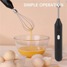 2X Electric Egg Beater, Cordless Hand Mixer 3 Speeds for Home Baking