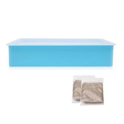 2X DIY Creativity Table Sand Art Drawing Light Box for Kids  Tabletop Lightbox with LED 1