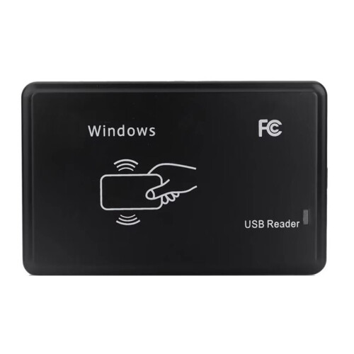 2X USB RFID Reader 125khz EM4100 ID Contactless Sensitivity  Card Reader TK4100 Support Window System Linux 1