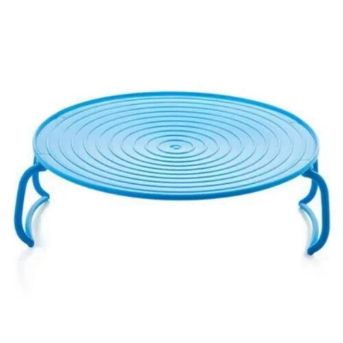 2X Microwave Heating Layered Steaming Tray Double-Layer Rack Bowl Rack Storage Rack Tools Kitchen Accessories 1
