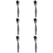 6X 1/4 Ratchet Wrench High Quality Quick Socket Ratchet Wrench Screwdriver Wrenches Tools Small Spanner 72 Tooth