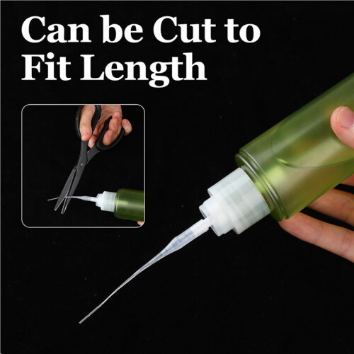 3000X Glue Tips, Plastic CA Glue  Extender,Glue Precision Applicator for Arts Crafts,Lab Dispensing,A 2
