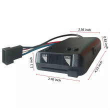2X 8507111 Universal Trailer IV Digital Brake Control Module, Small Compact Design