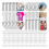 360 Pcs Sublimation Keychain Blanks,Double Sided Acrylic Rectangle Sublimation Key Chains Bulk,for DIY Keychain Crafting 2