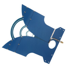 4X UWB-Antenne 420 MHz - 10 GHz Ultrabreitbandantenne Hohe Verstärkung Bildübertragung Positionierung TEM SMA-Buchse