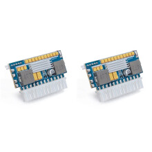 2X 450W 24Pin 12V Input 450W Output Realan ITX PSU ATX PC - ATX Strömförsörjning för Dator
