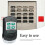 5X New Garage Door Rolling Code Super Metal Four-Button Copy Wireless Remote Control 433MHZ Copy Safety Protection 4