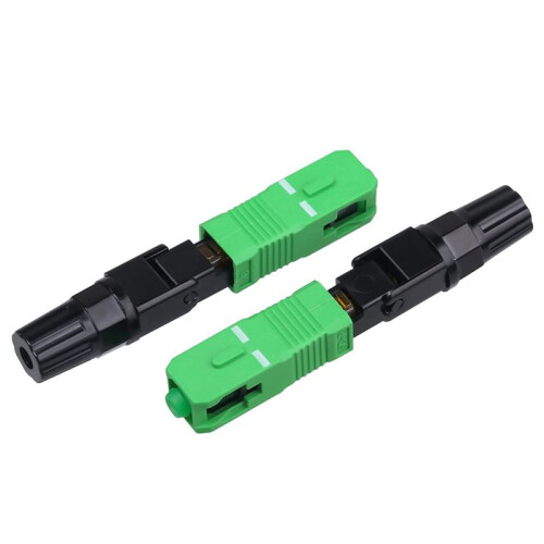 20pcs SC APC Optical Fiber Fast Cold Quickly Connector Optic Cable Adapter Singlemode 2