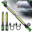 2X Work Light for Mechanic, 2400LM LED, 4400mAh Rechargeable, Magnetic, Underhood Work Light with Hooks 3