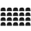 100pcs Replacement Battery Back Cover Case for  PSP 2000 3000 Series Protective Shell 2