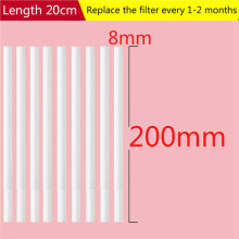 400 Pezzi 8x200mm Umidificatore Spugna Nucleo Aroma Filtro Atomizzatore Tampone di Cotone Assorbente Filtro Umidificatore Può Essere Tagliato