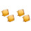 4 Pcs Car Amber Led Pod Covers Square Led Light Bar Covers Led Cube2722 1