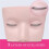 3X 3 Layers Lashes Mannequin  for Practice Lash Makeup Tool Extensions Eyelashes Grafting Training Tool 9