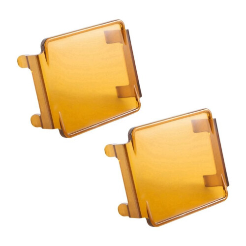 4 Pcs Car Amber Led Pod Covers Square Led Light Bar Covers Led Cube2722 1
