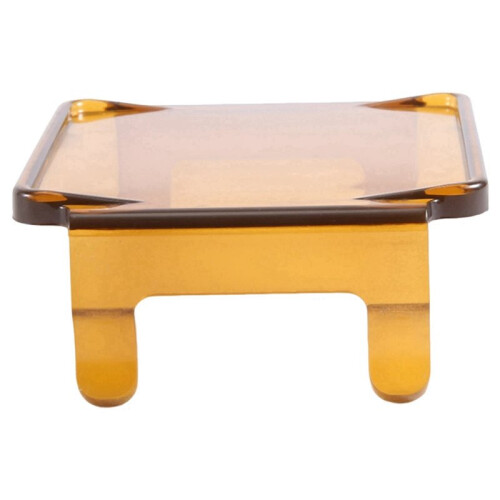 4 Pcs Car Amber Led Pod Covers Square Led Light Bar Covers Led Cube2722 2