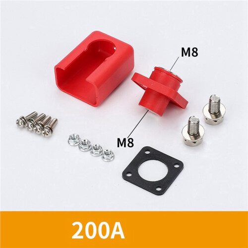 20pcs 200A  Storage Lithium Battery Terminal High Current Lithium Battery Copper Terminal Connector 2