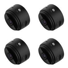 4X A9 Draadloze Bewakingscamera, 1080p WiFi-Beveiligingsbewaking, Externe Monitor, Camera, Home