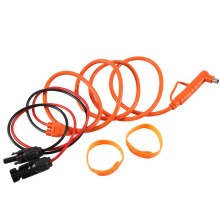 3X Cavo Adattatore da Pannello Solare A CC da 8 mm, 2 M, Connettore Solare A Spina Maschio DC7909/8020, Cavo di Prolunga In Rame Stagnato