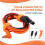 3X Cable Adaptador de Panel Solar A CC de 8 mm (2 M), Conector Solar A Conector Macho DC7909/8020, Cable de Cobre Estañado. 8