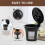 2 Pack Reusable Cone Coffee Filter & 4 Pack Reusable Coffee Pods for  Dual Brew Coffee Maker, Coffee Filter 3