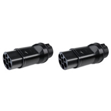 2X EV-Laderadapter Type 1 Naar GBT-Adapter 32A SAE J1772 Naar GBT EV-Laderadapter voor GBT EV'S Geschikt voor J1772-Lader