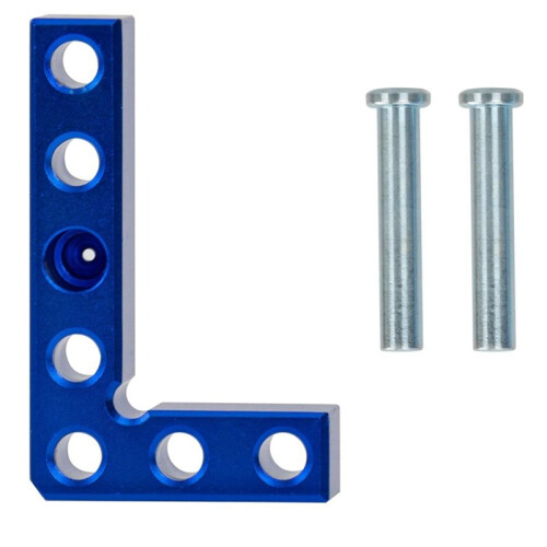 2X  Small Square Center Finder,Woodworking 90 Degree Precision Measuring Small Square Tool 1