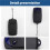Gate Garage Door Remote Control for Nice Flor Flo2r FLO2R-S Flor-S NICE Rolling Code Handheld Transmitter 3 Pcs 5