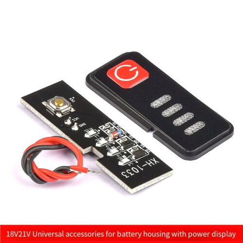25x Electric Drill Battery Indicator LED Display for  18V/21V Lithium Batteries 18650 Capacity Visual Tool