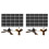80er-Pack Deckenventilatorfilter für Flügel - Deckenventilator-Luftreiniger-Pads, Zubehör, Staubfänger - Ventilatorfilter 1