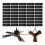 80er-Pack Deckenventilatorfilter für Flügel - Deckenventilator-Luftreiniger-Pads, Zubehör, Staubfänger - Ventilatorfilter 3