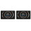 2X 12V Universal Adjustable LED Digital Motorcycle Speedometer RPM Dashboard with Temperature Gear 1