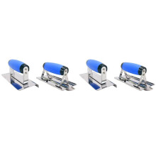2X Roestvrijstalen Binnen-/Buitenhoektroffel, Gladde Afwerkingstroffel met Ergonomische, Comfortabele Handgreep, Gereedschap voor Het Reinigen van
