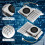 2X for Raspberry Pi 5 Pi5 Active Cooler with Speed Cooling Fan Radiator Heatsink 8