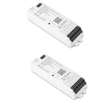 2X WB5 RF WiFi  LED Strip Controller RGB CCT RGBW 5In1 Dimmable DC12-24V Lights Controller for  Life APP
